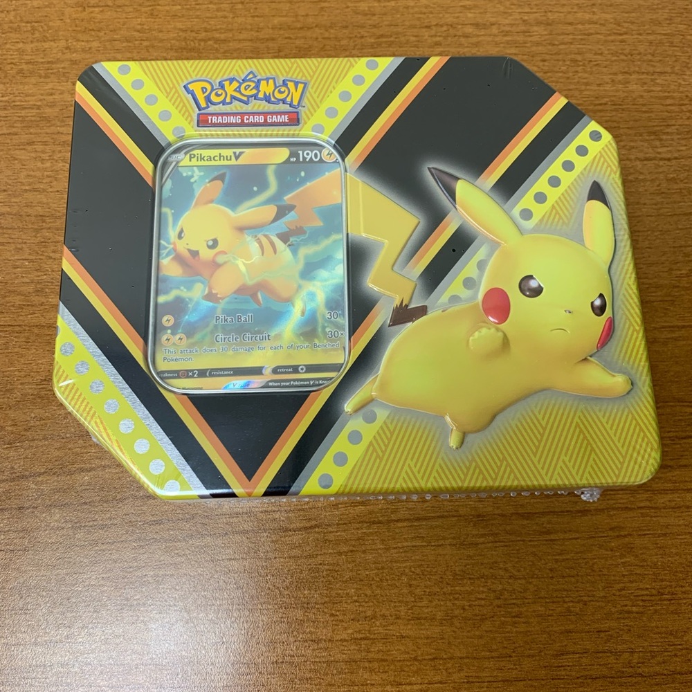 Pokémon Pikachu V Powers Tin